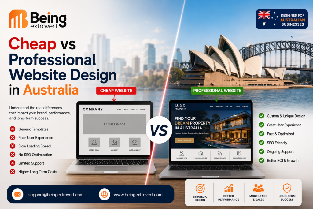 Cheap vs Professional Website Design in Australia