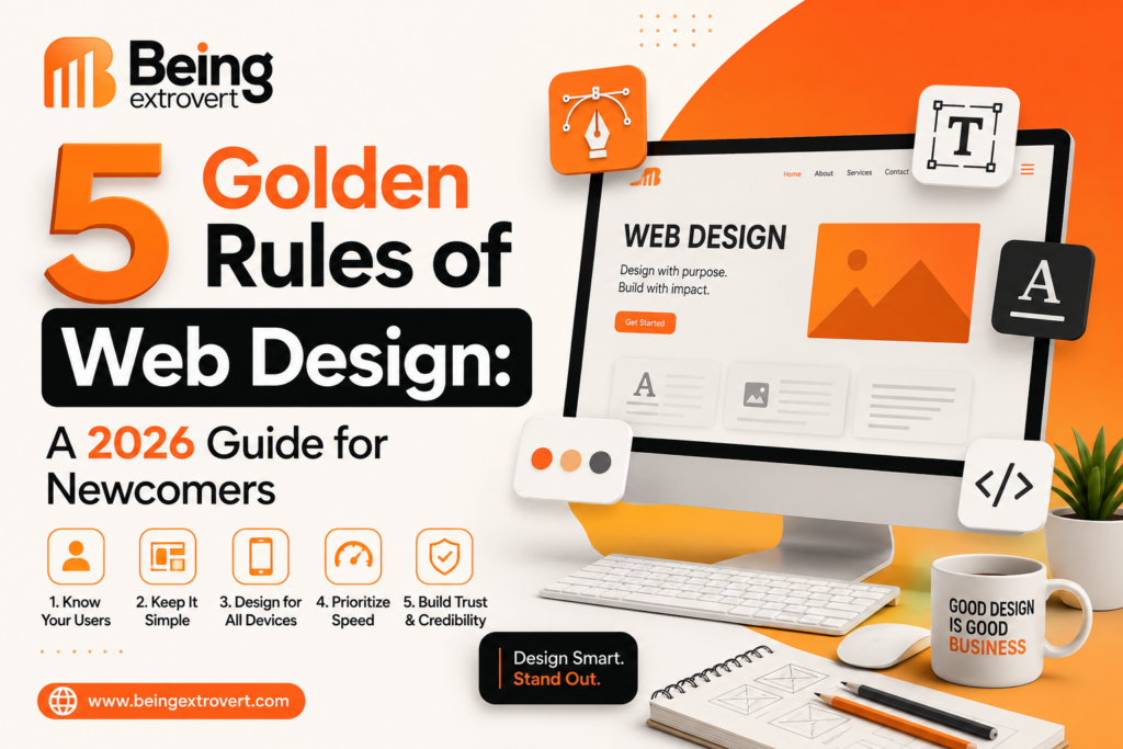 5 Golden Rules of Web Design: A 2026 Guide for Newcomers