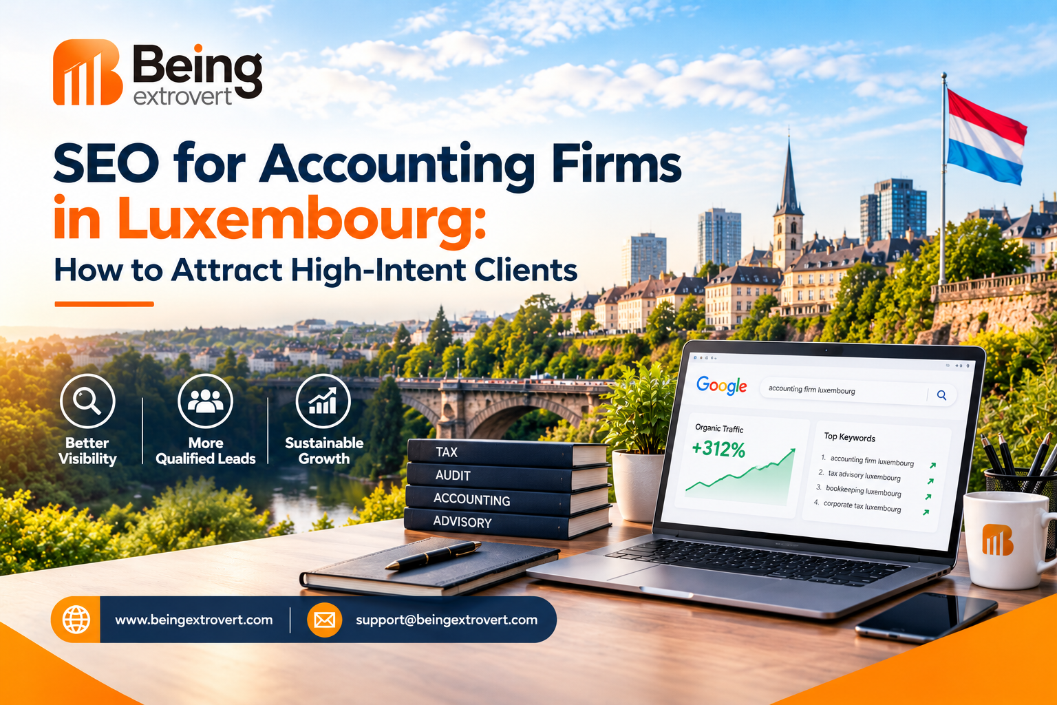 SEO for Accounting Firms in Luxembourg: How to Attract High-Intent Clients